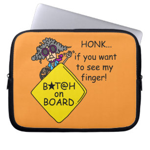 Capa Para Notebook Humor da raiva da estrada