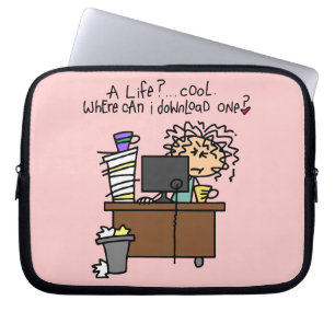 Capa Para Notebook Humor da vida da transferência
