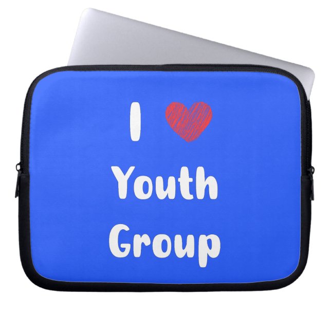 Capa Para Notebook I Heart Youth Group Bag (Frente)