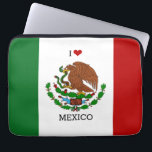 Capa Para Notebook i love mexico - mexican flag,<br><div class="desc">I Love Mexico - Mexican flag.</div>