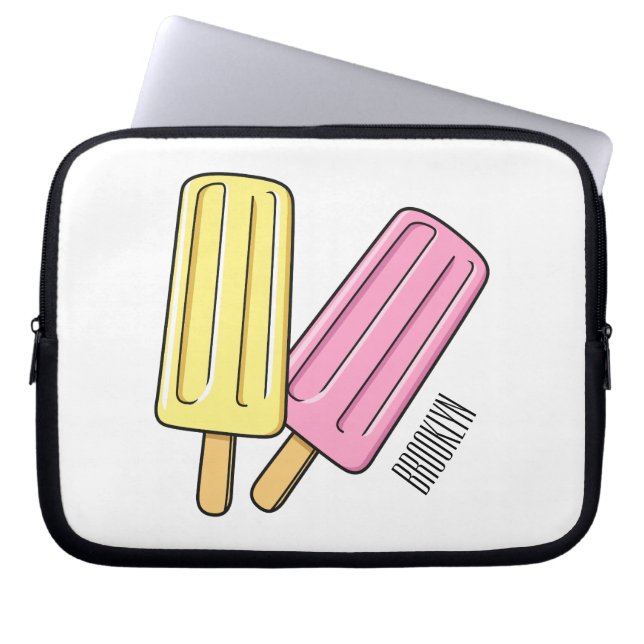 Capa Para Notebook Ice pop cartoon (Frente)