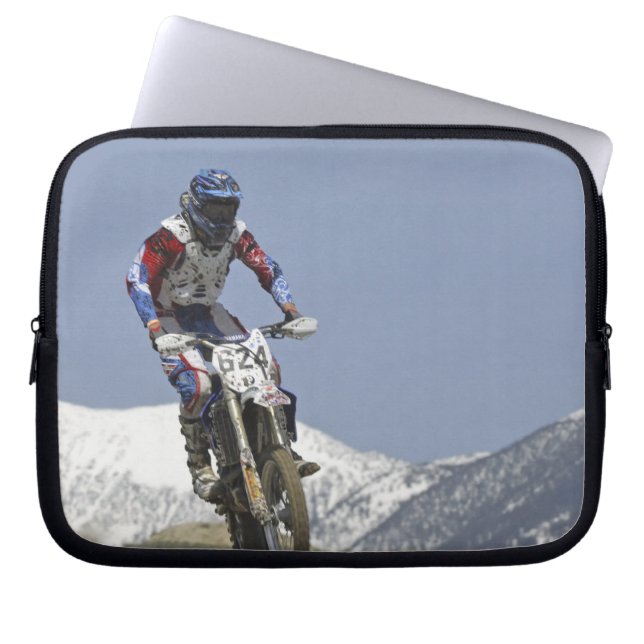 Capa Para Notebook Idaho, Motocross Racing, Autociclofaixa (Frente)