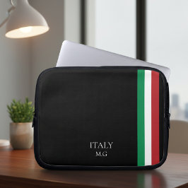 Capa Para Notebook Identity Tech Custom Minimal Black Laptop Sleeve I