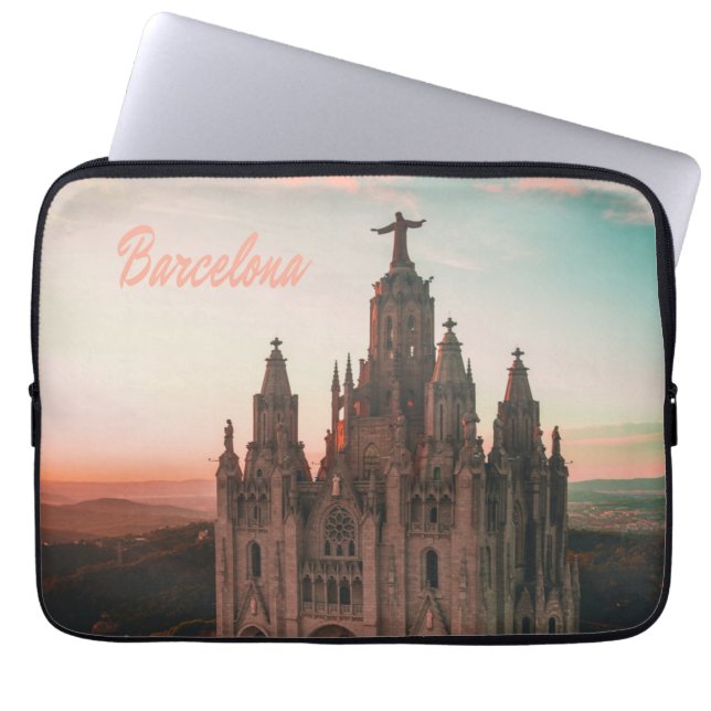 Capa Para Notebook Igreja Espanha de Barcelona (Frente)