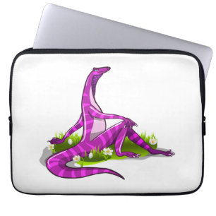 Capa Para Notebook Iguanodon Mostrando Sua Beleza Natural.