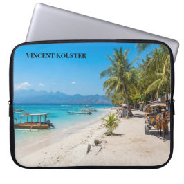 Capa Para Notebook Ilha Gili Trawangan Praia Paradisíaca