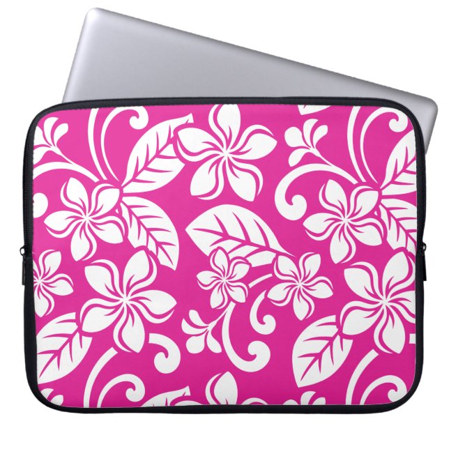 CAPA PARA NOTEBOOK ILHA PLUMERIA (PINCO QUENTE) (Frente)
