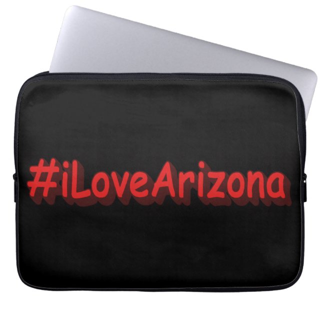 Capa Para Notebook "#iLoveArizona " Cute Design. Buy Now (Frente)