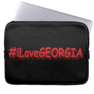 Capa Para Notebook "#iLoveGEORGIA " Cute Design. Buy Now