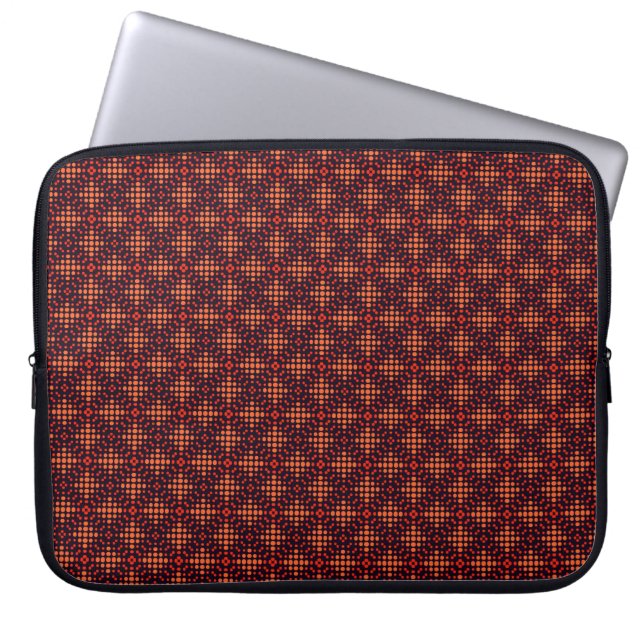 Capa Para Notebook Ilustração 3D abstrato de padrão moderno3d de illu (Frente)