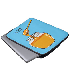Capa Para Notebook Ilustração de desenho animado de mel