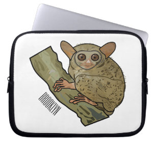 Capa Para Notebook Ilustração de desenho animado de Tarsier