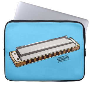 Capa Para Notebook Ilustração de desenho da Harmonica