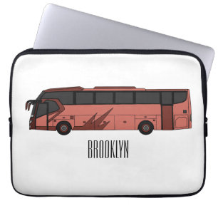 Capa Para Notebook Ilustração de desenho de barramento
