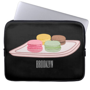 Capa Para Notebook Ilustração de desenho de Macaron