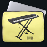 Capa Para Notebook Ilustração de desenho de piano de teclado<br><div class="desc">Ilustração de desenho de piano de teclado</div>