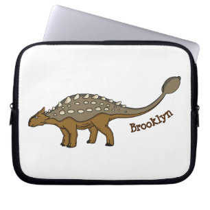 Capa Para Notebook Ilustração de dinossauro blindado Ankylosaurus