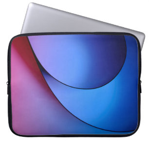 CAPA PARA NOTEBOOK ILUSTRAÇÃO DE LUZ AZUL E VERMELHA