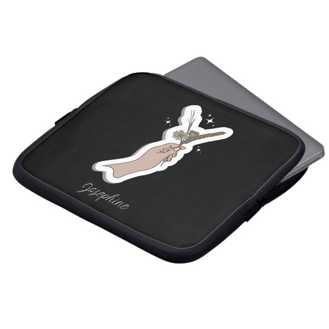 Capa Para Notebook Ilustração de natureza e simplicidade (Frente Topo)