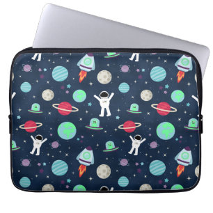 Capa Para Notebook Ilustração de padrão de espaço