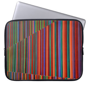 Capa Para Notebook Ilustração distribuída multicolorida
