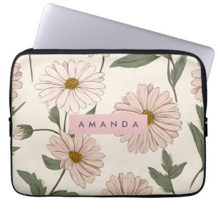 Capa Para Notebook Ilustração Personalizada de Margarida Rosa Delicad