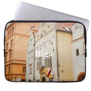 Capa Para Notebook Ímã de Foto Flexível da Cidade de Riga