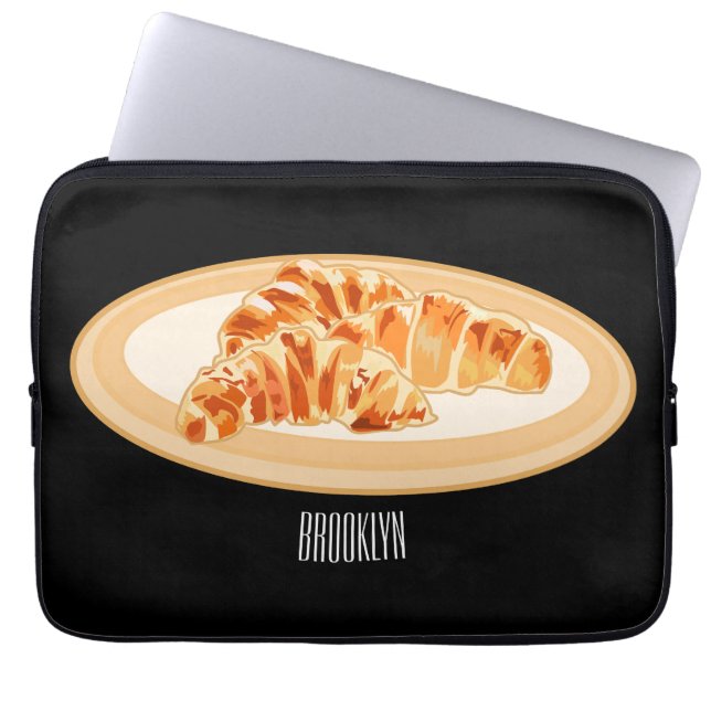 Capa Para Notebook Imagem croissant (Frente)