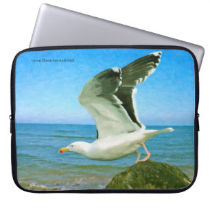 Capa Para Notebook Imagem de pássaro para a barra de Eletrônicos