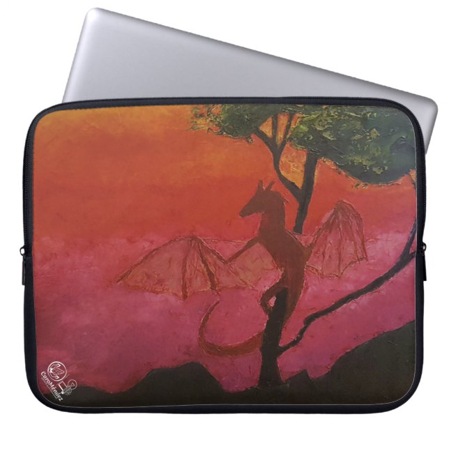 Capa Para Notebook  Imagen de mi obra Fantasía y realidad (Frente)