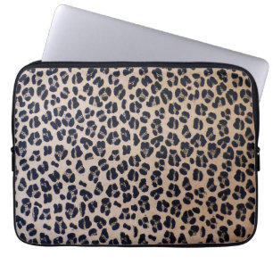 Capa Para Notebook Impressão 13" do leopardo a bolsa de laptop do