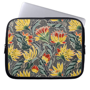 Capa Para Notebook Impressão Biomorfo Natural Floral