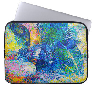 Capa Para Notebook Impressão de arte de Abstrato vibrante