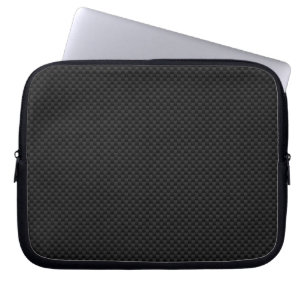 Capa Para Notebook Impressão de Estilo de Fibra de Carbono Preto