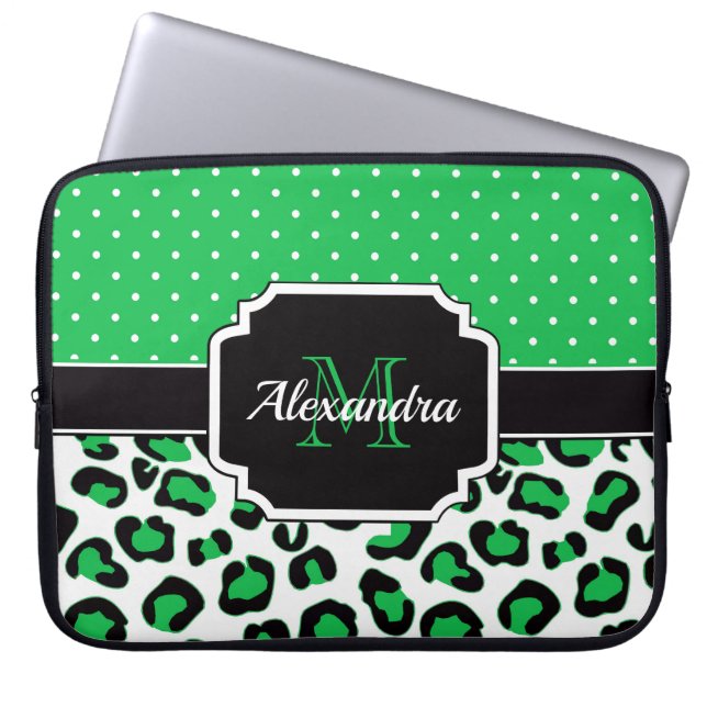 Capa Para Notebook Impressão de Leopardo Bonito (Frente)