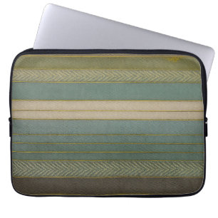Capa Para Notebook Impressão de Listras Suaves Estilo Moderno de Mead
