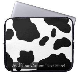 Capa Para Notebook Impressão de Vaca Personalizada