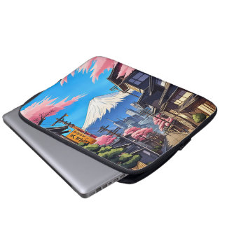 Capa Para Notebook Impressão em Tela Esticada de Tóquio Mt Fuji