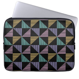 Capa Para Notebook Impressão Geométrica Abstrata Elegante – Moderna e