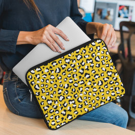 Capa Para Notebook Impressão Leopardo, Manchas Leopardo, Leopardo Ama