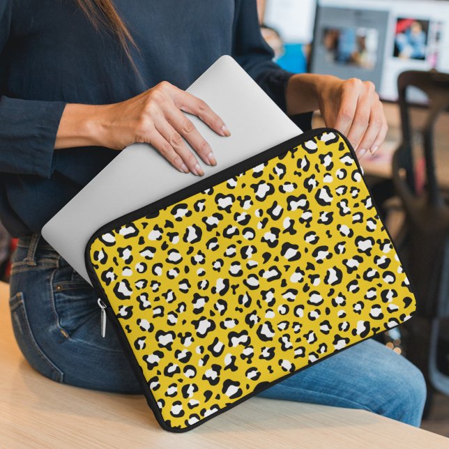 Capa Para Notebook Impressão Leopardo, Manchas Leopardo, Leopardo Ama (Criador carregado)