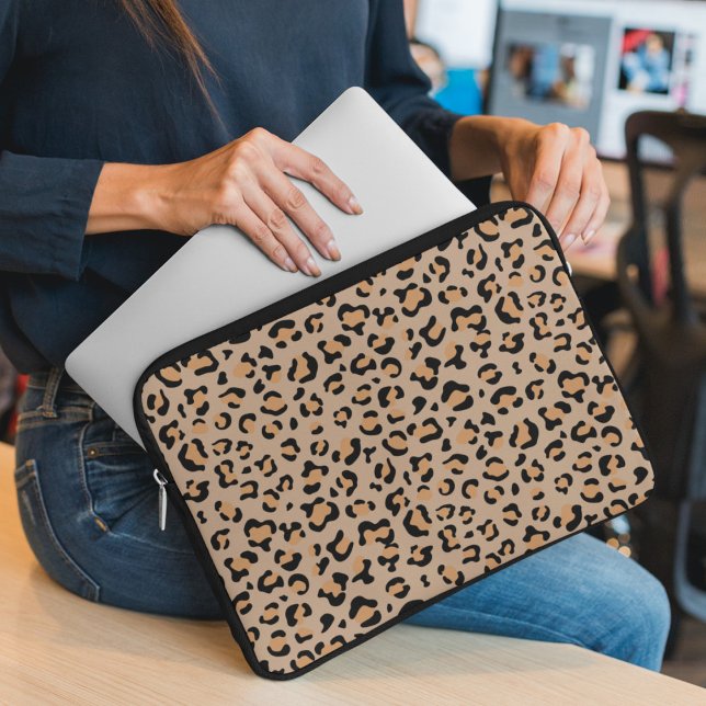 Capa Para Notebook Impressão Leopardo, Manchas Leopardo, Leopardo Cas (Criador carregado)
