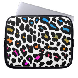Capa Para Notebook Impressão Neon Leopard do Corey Tiger 80s