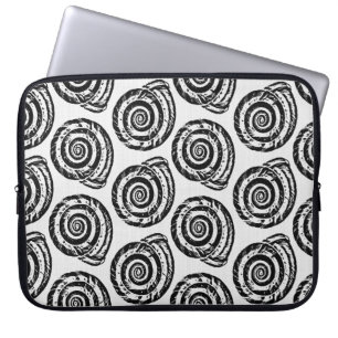 Capa Para Notebook Impressão, Preto e Branco do Bloco de Espiral