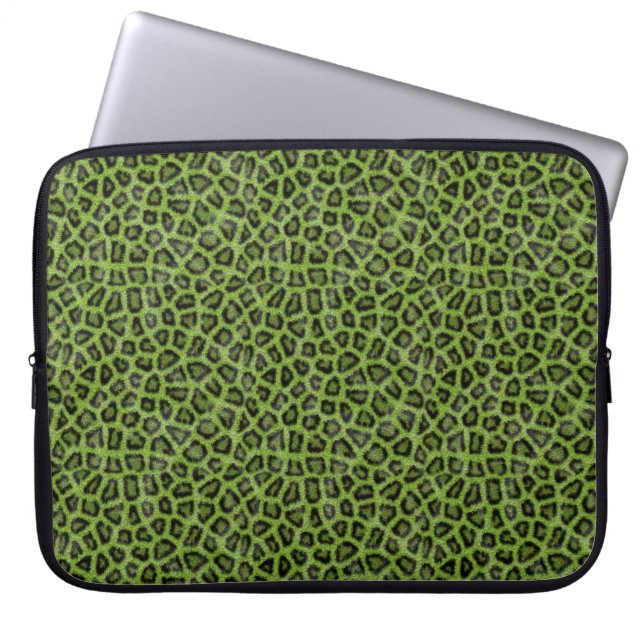 Capa Para Notebook Impressão verde de leo (Frente)