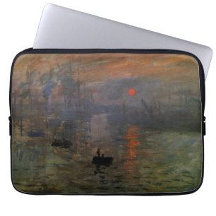Capa Para Notebook Impression Sunrise de Claude Monet, Arte Antigo