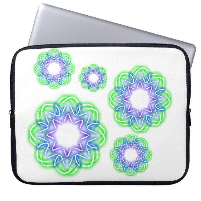 Capa Para Notebook Impressões de caleidoscópio (Frente)