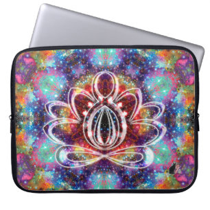 Capa Para Notebook Incandescência Zen Lotus