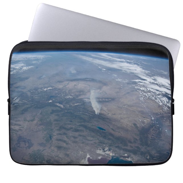 Capa Para Notebook Incêndios Selvagens Nos Eua Ocidental E Sudoeste. (Frente)