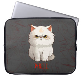 Capa Para Notebook Incentivo a gatos rabugentos